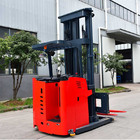 1T 1.5T Stand On 3 Direction Forklift Pallet Stacker Electric For Warehouse